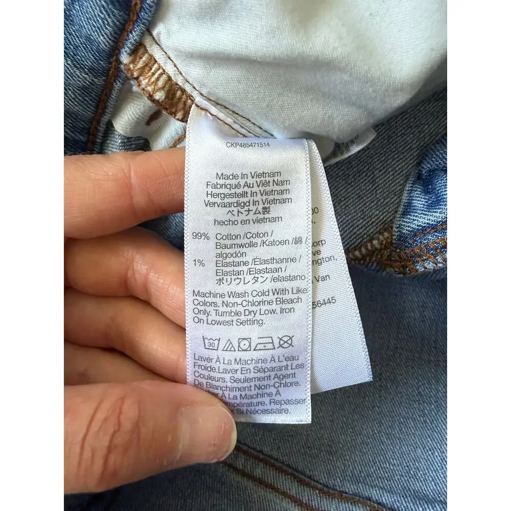 Madewell Jeans Women’s 90s Straight Leg Medium Wash Size 27 - Picture 7 of 8